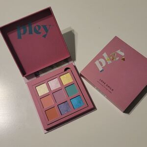 REVOLVE PLEY BEAUTY Love Child 9 COLOR EYESHADOW PALETTE blue pink tan NEW NWT